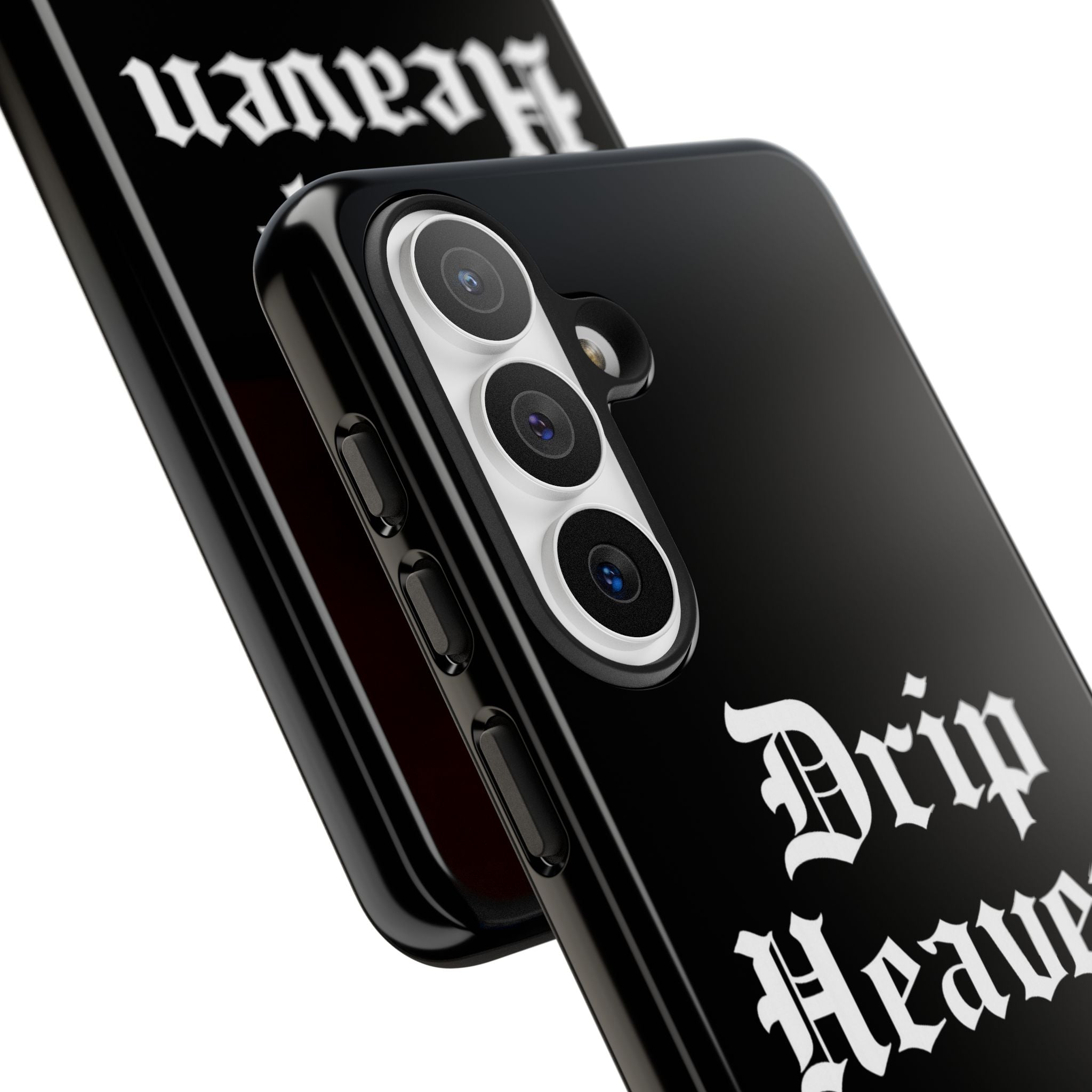 Drip Heaven Lord – Gothic Script Protective Phone Case