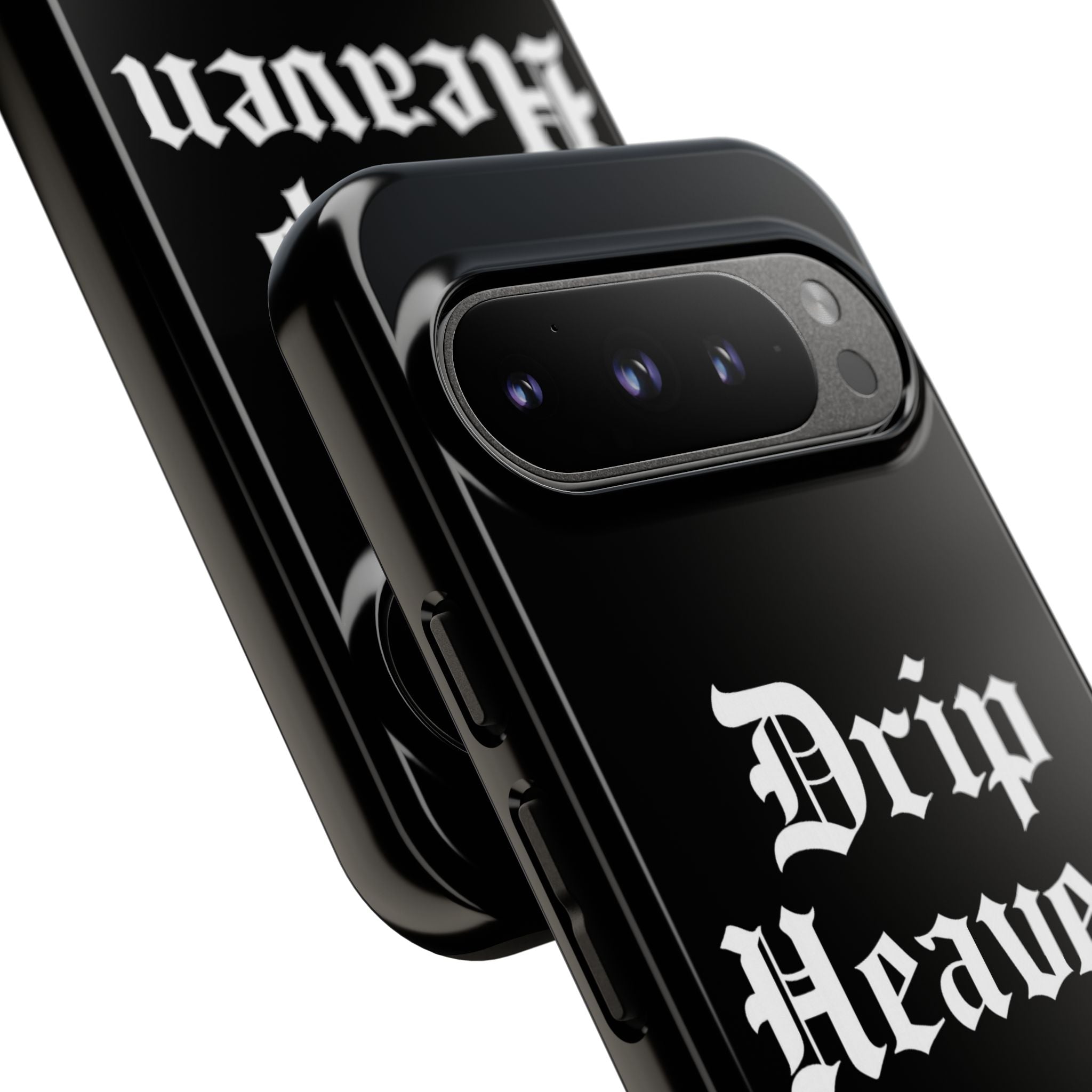 Drip Heaven Lord – Gothic Script Protective Phone Case
