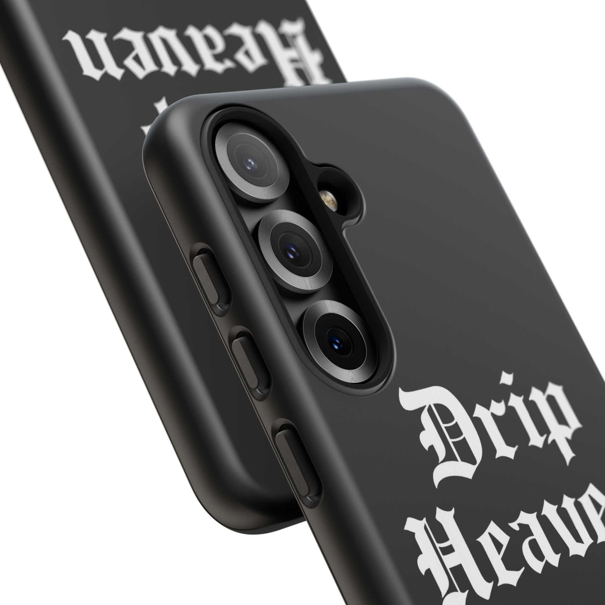 Drip Heaven Lord – Gothic Script Protective Phone Case