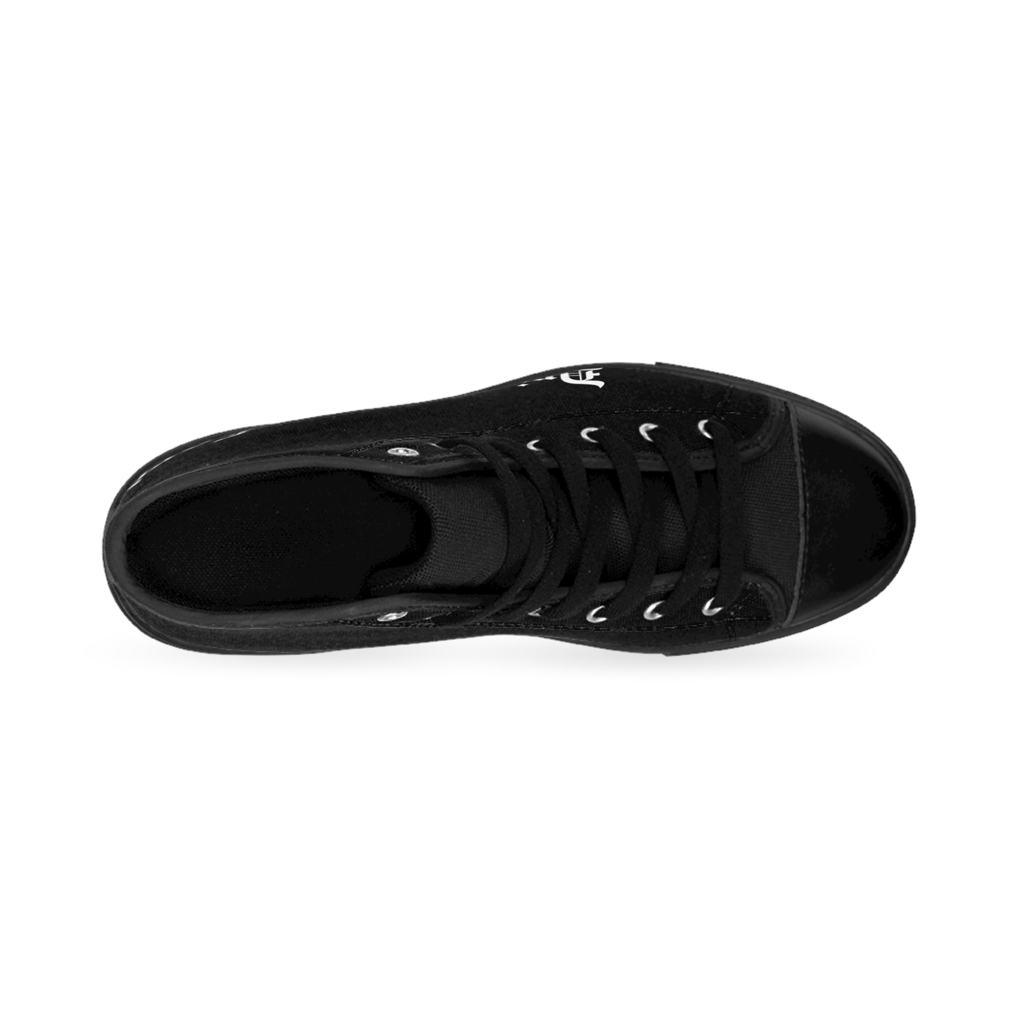 Drip Heaven Lord – Gothic Script High‑Top Classic Sneakers