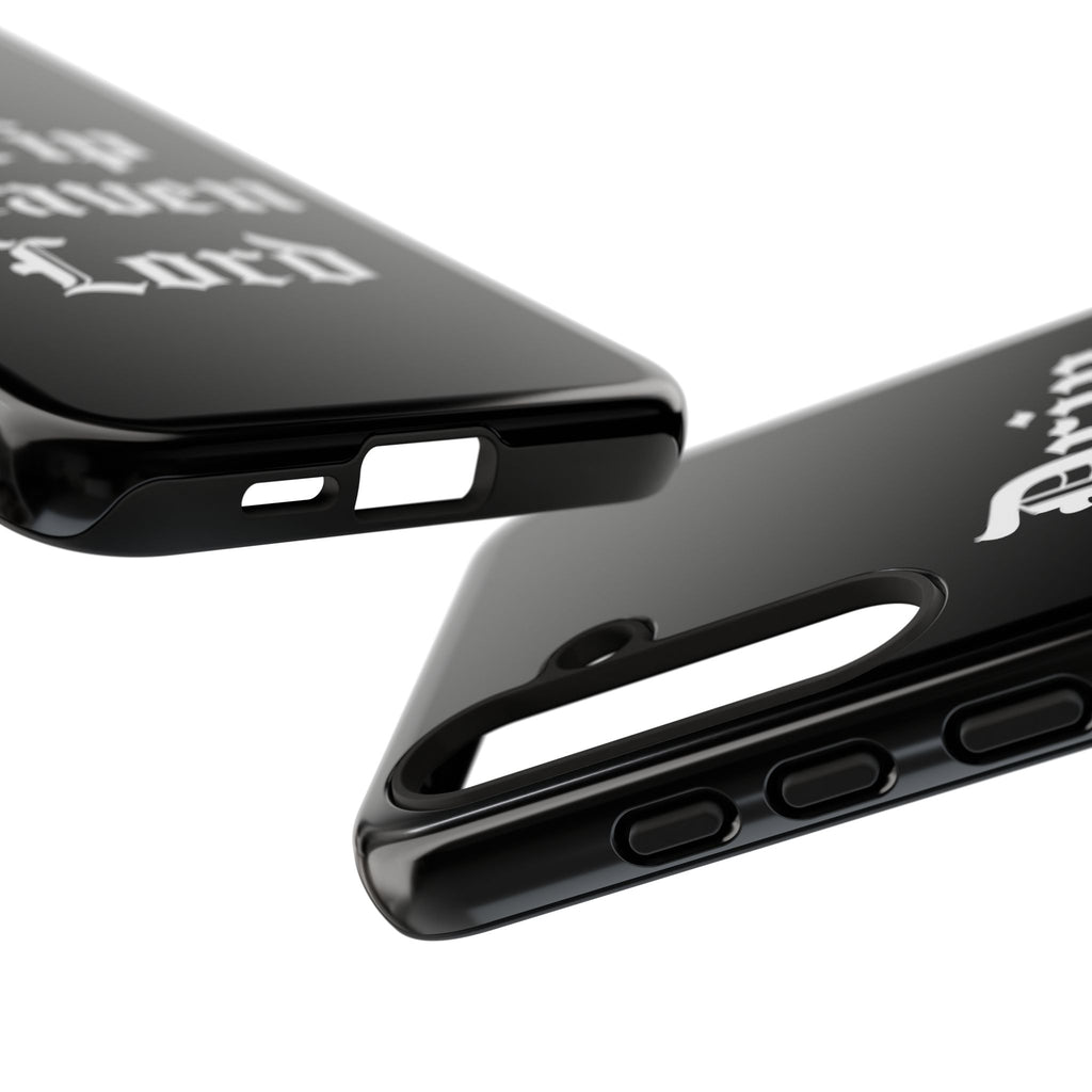 Drip Heaven Lord – Gothic Script Protective Phone Case
