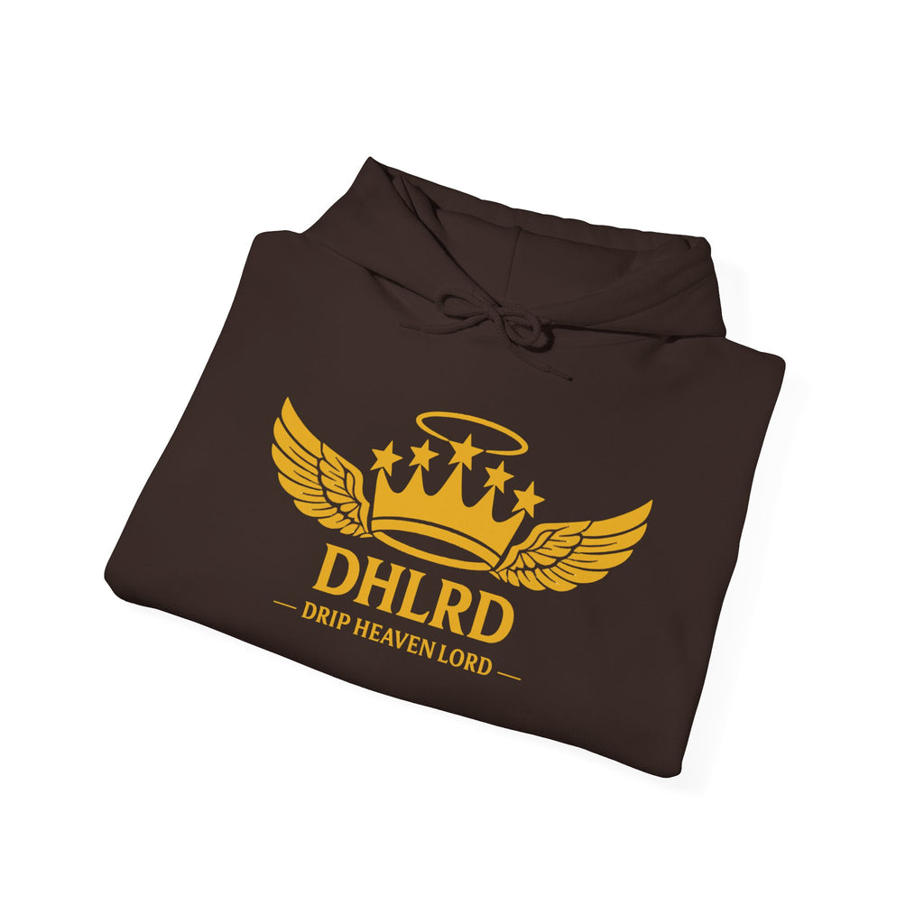 Drip Heaven Lord – Crown & Wings Logo Hoodie (Multiple Colors Available)