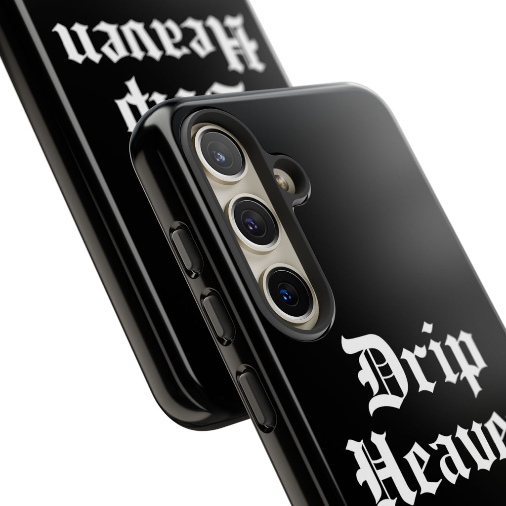 Drip Heaven Lord – Gothic Script Protective Phone Case