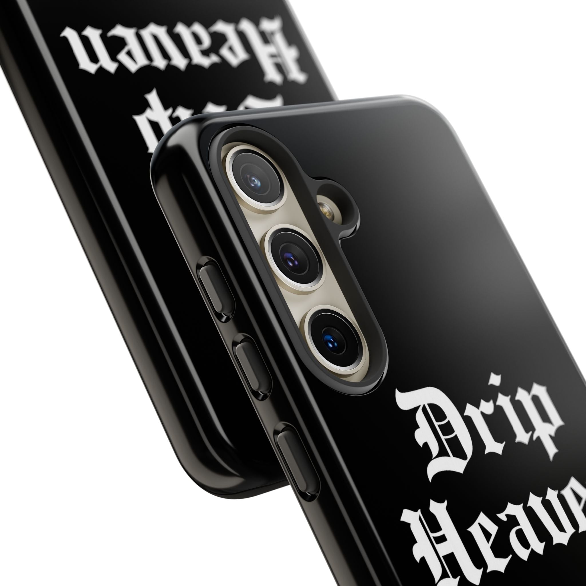 Drip Heaven Lord – Gothic Script Protective Phone Case