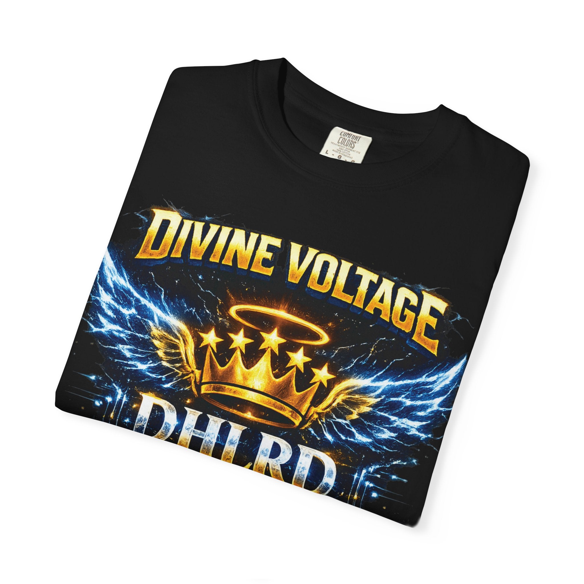 Drip Heaven Lord – Divine Voltage “Power From Heaven” Tee