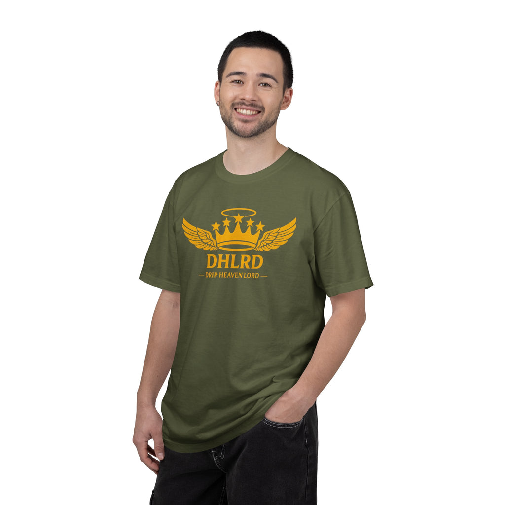 Drip Heaven Lord – Crown & Wings Logo Tee