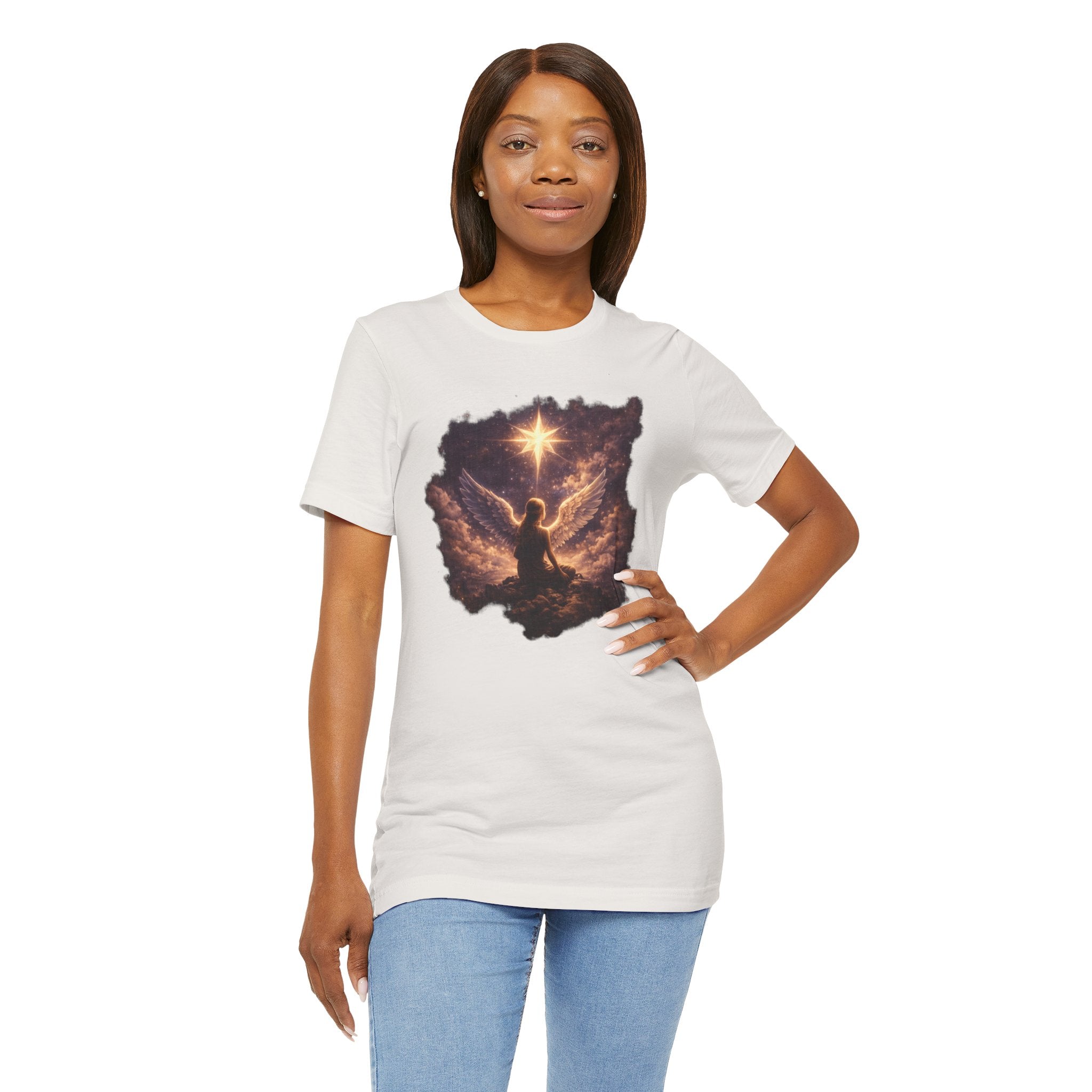 Drip Heaven Lord – Women's Celestial Guardian Tee