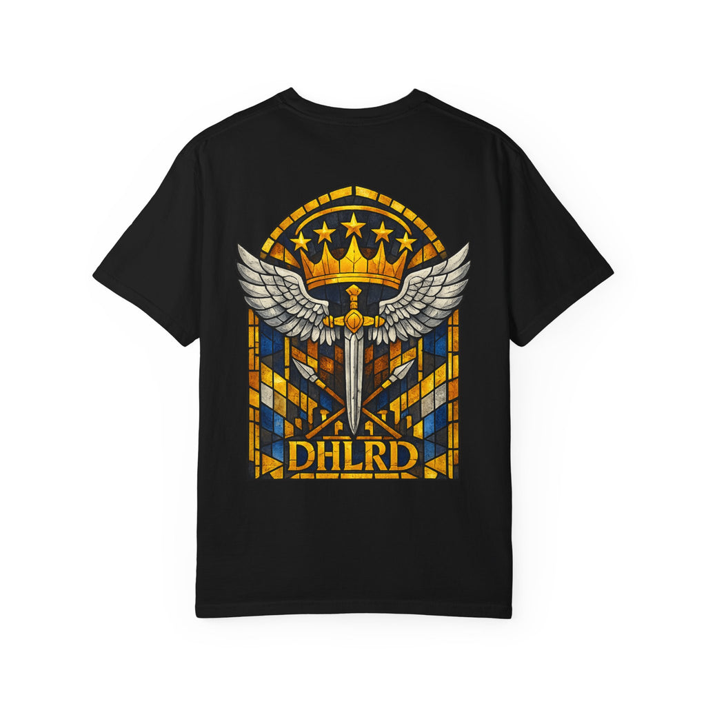 Drip Heaven Lord – Stained Glass Emblem Tee