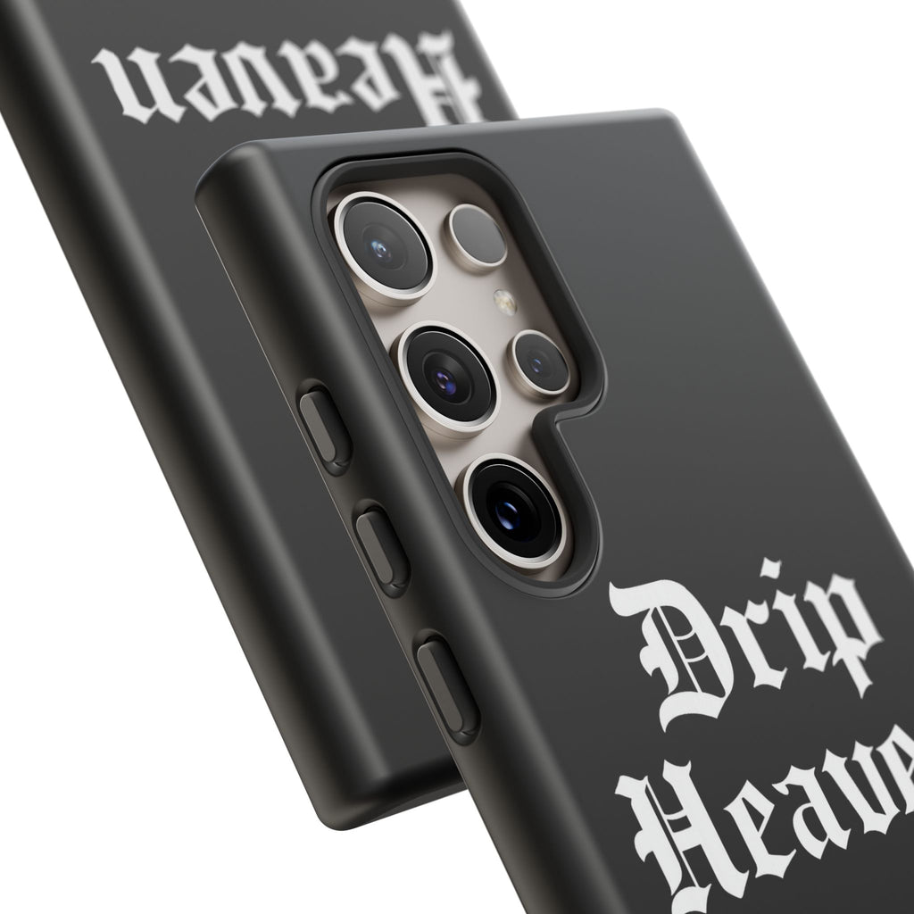 Drip Heaven Lord – Gothic Script Protective Phone Case
