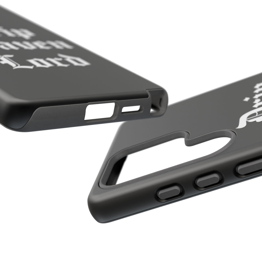 Drip Heaven Lord – Gothic Script Protective Phone Case