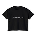Drip Heaven Lord – Gothic Script Women’s Oversized Boxy Tee