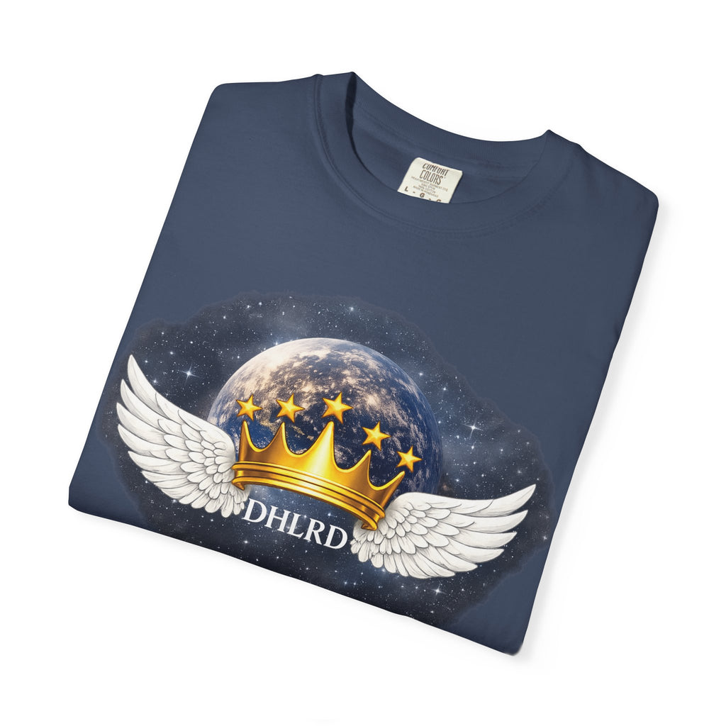 Drip Heaven Lord – Celestial Crown Graphic Tee