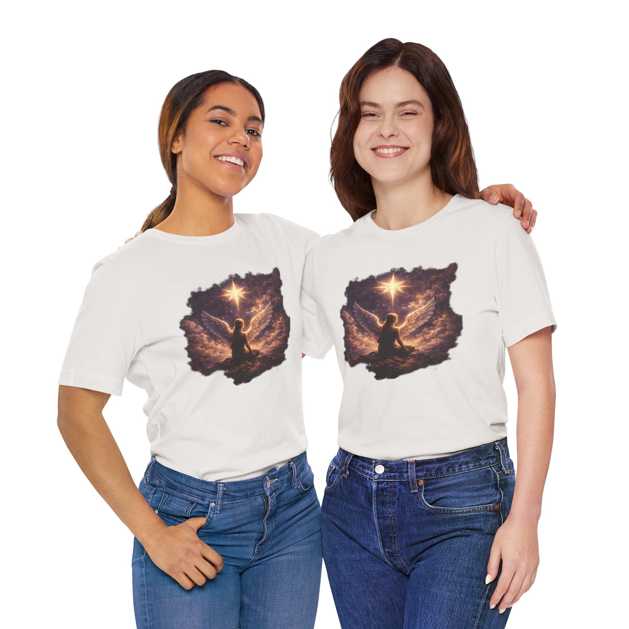 Drip Heaven Lord – Women's Celestial Guardian Tee