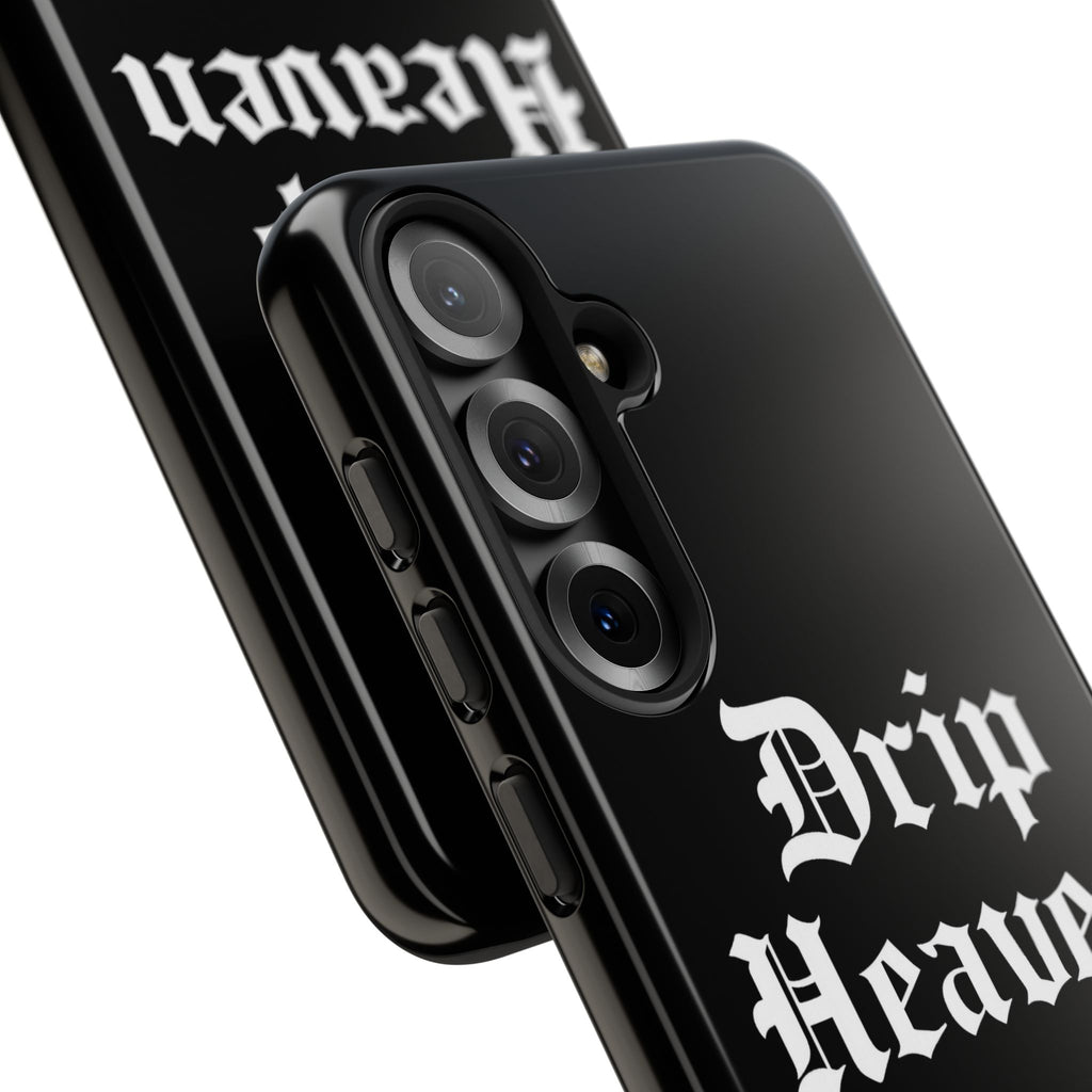 Drip Heaven Lord – Gothic Script Protective Phone Case