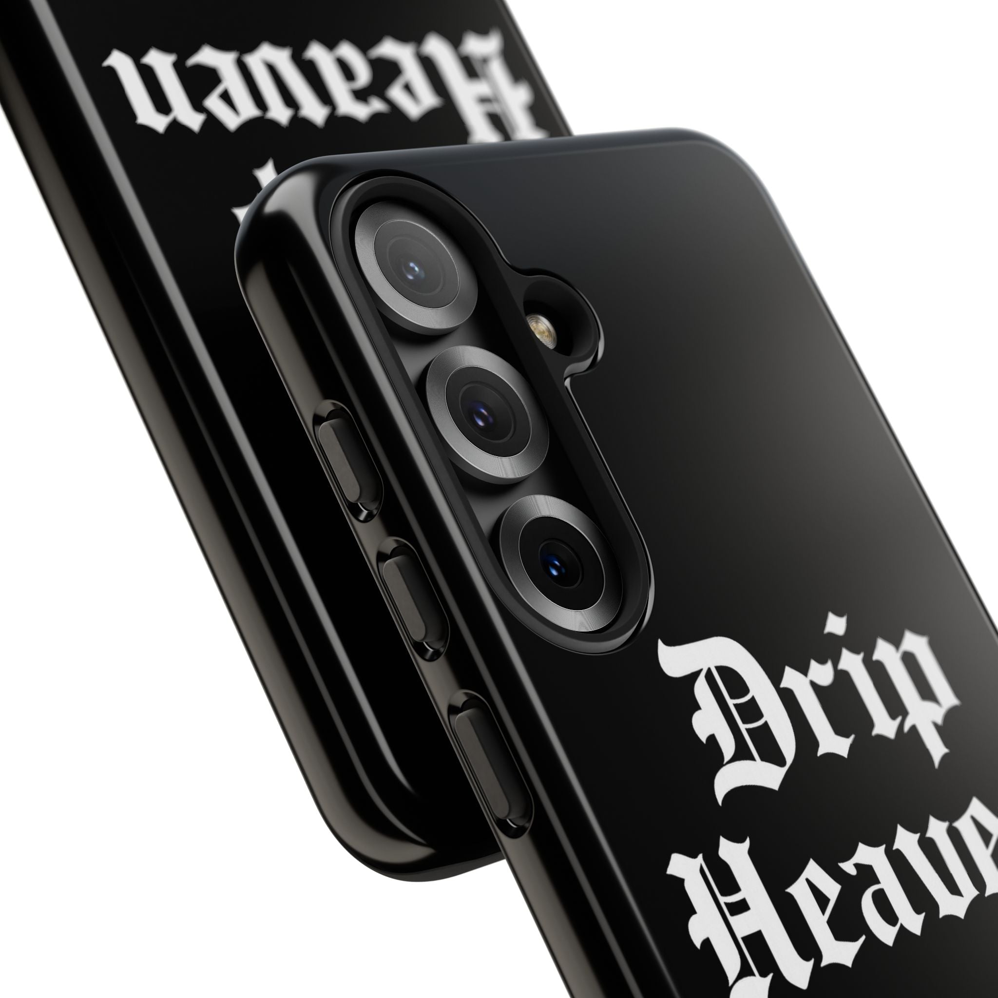 Drip Heaven Lord – Gothic Script Protective Phone Case