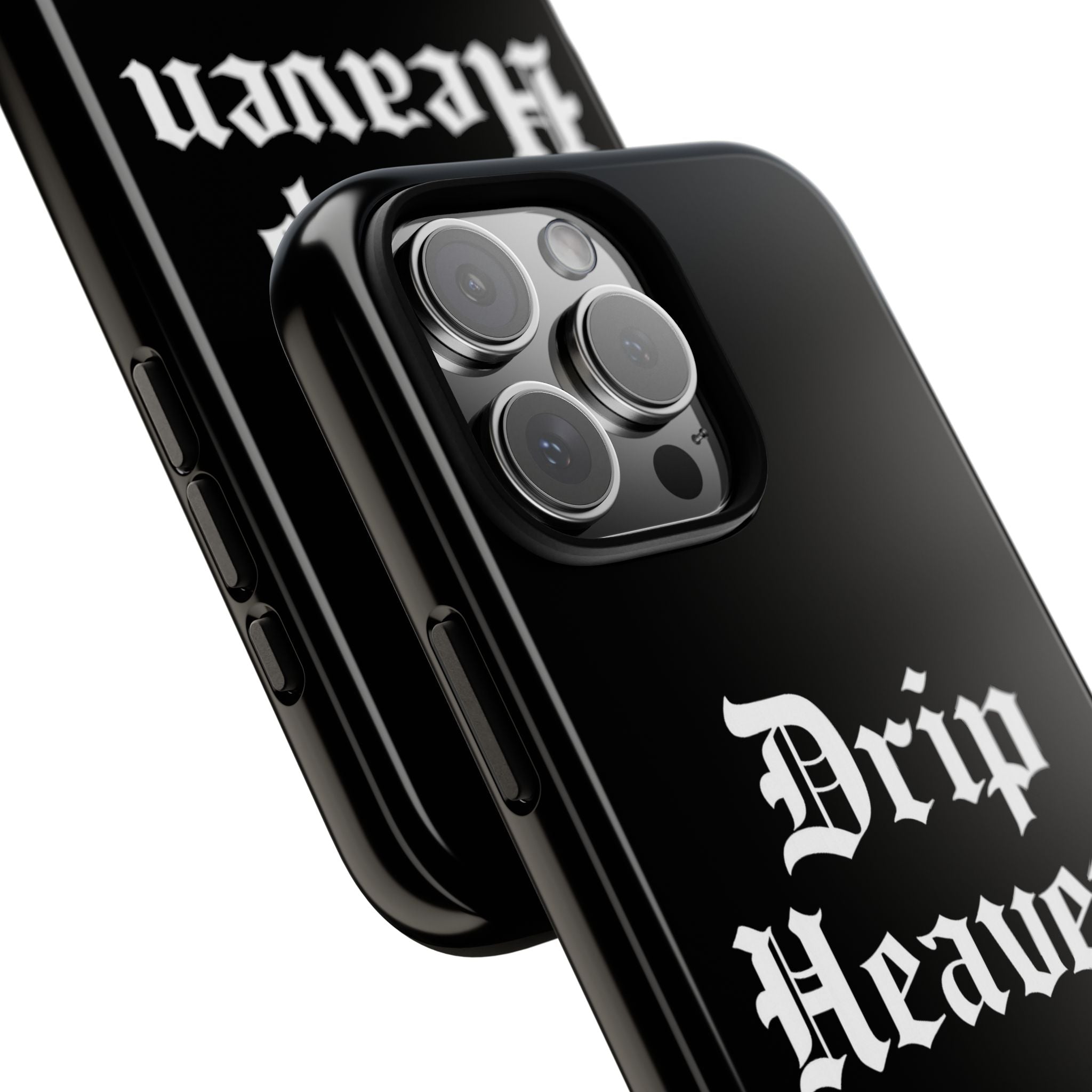 Drip Heaven Lord – Gothic Script Protective Phone Case