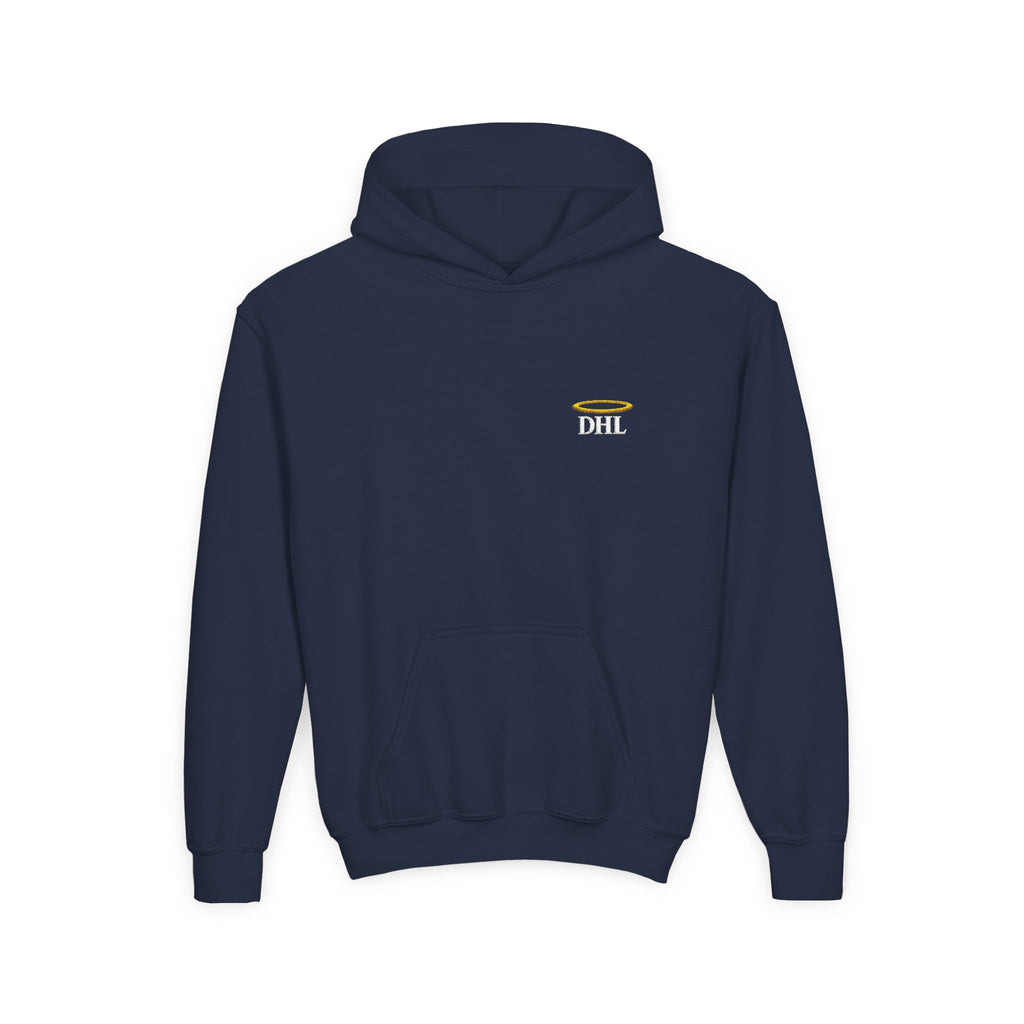 Drip Heaven Lord – Youth Halo Logo Hoodie