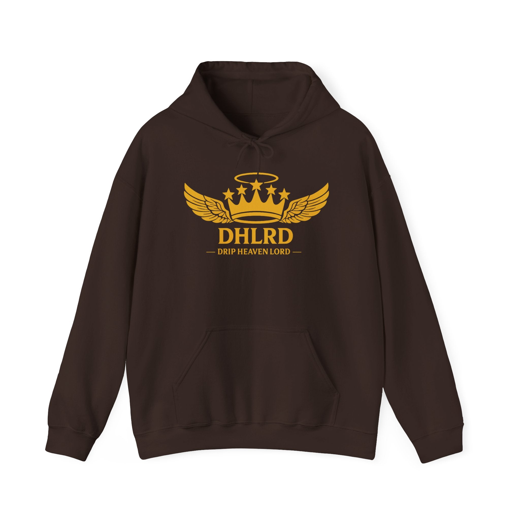 Drip Heaven Lord – Crown & Wings Logo Hoodie (Multiple Colors Available)