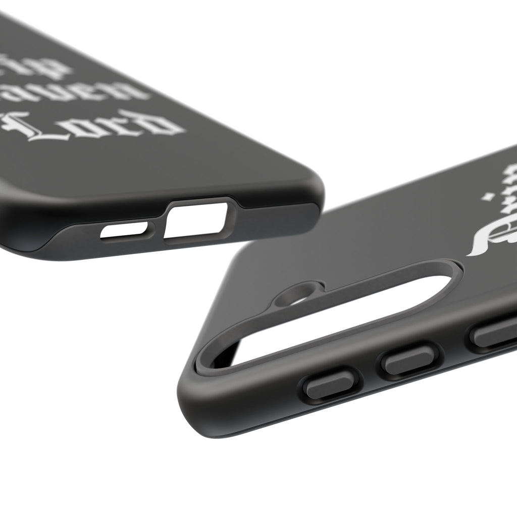 Drip Heaven Lord – Gothic Script Protective Phone Case