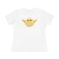 Drip Heaven Lord Tee - Women's Gold Crest Graphic T-Shirt