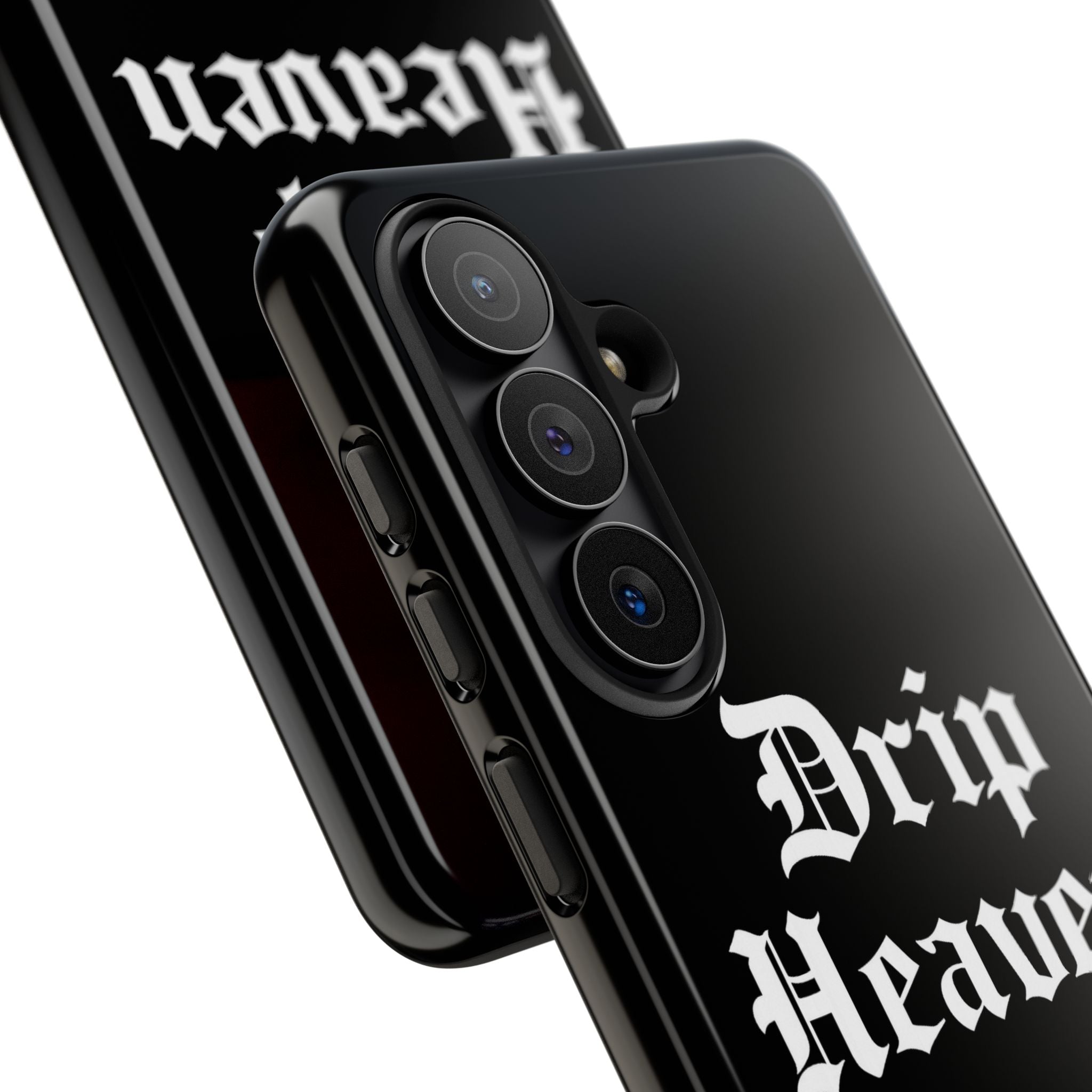 Drip Heaven Lord – Gothic Script Protective Phone Case