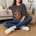 Drip Heaven Lord University T‑Shirt — Collegiate Crest Logo