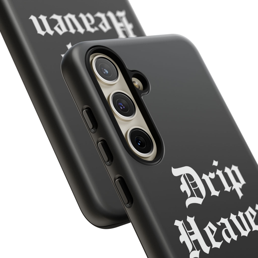 Drip Heaven Lord – Gothic Script Protective Phone Case