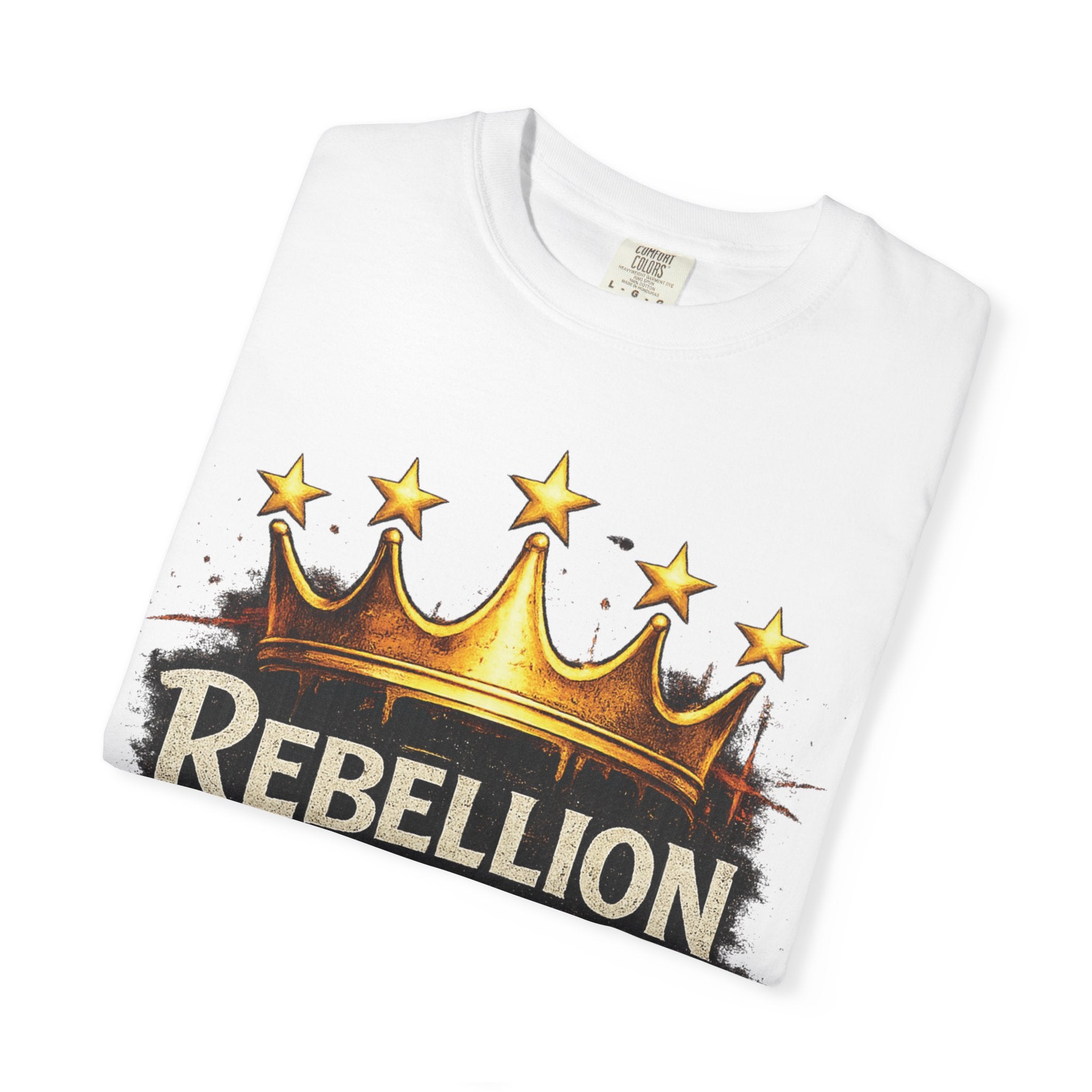 Drip Heaven Lord – Rebellion of Angels Crown Tee