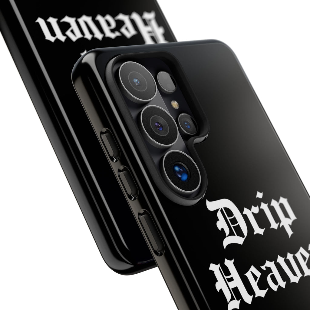 Drip Heaven Lord – Gothic Script Protective Phone Case