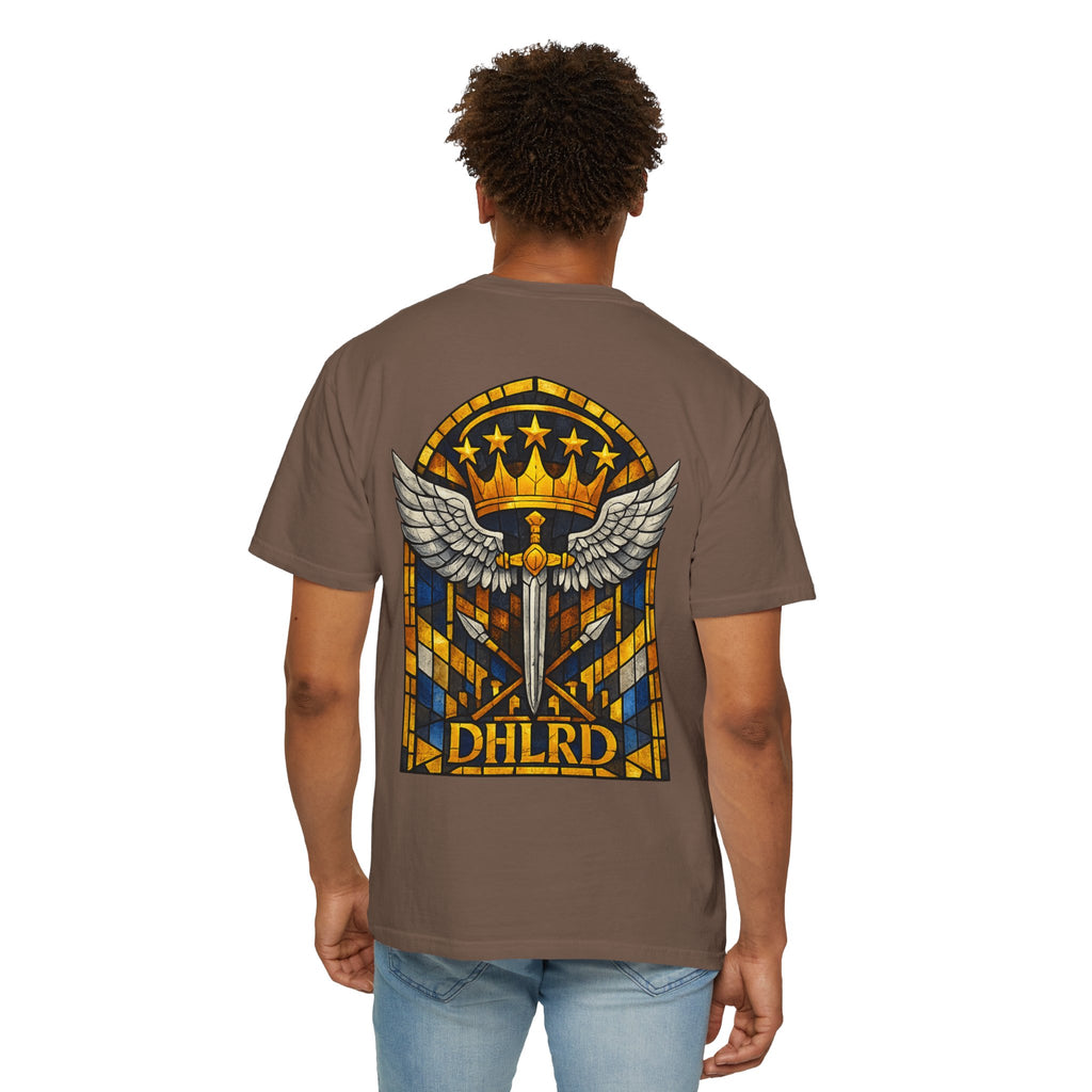Drip Heaven Lord – Stained Glass Emblem Tee