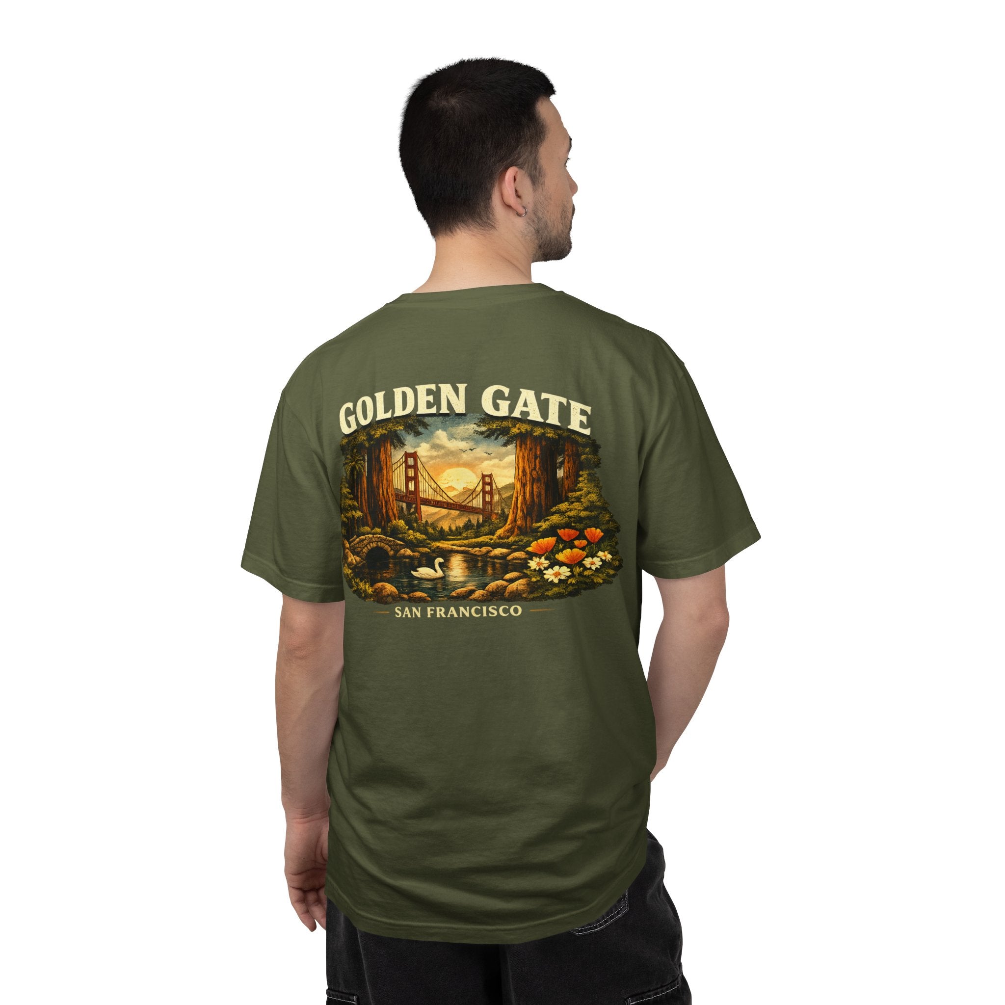 Drip Heaven Lord – California Expeditions Golden Gate Tee (Available in Select Colorways)