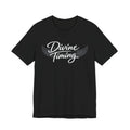 Drip Heaven Lord – Women's Divine Timing Script Tee