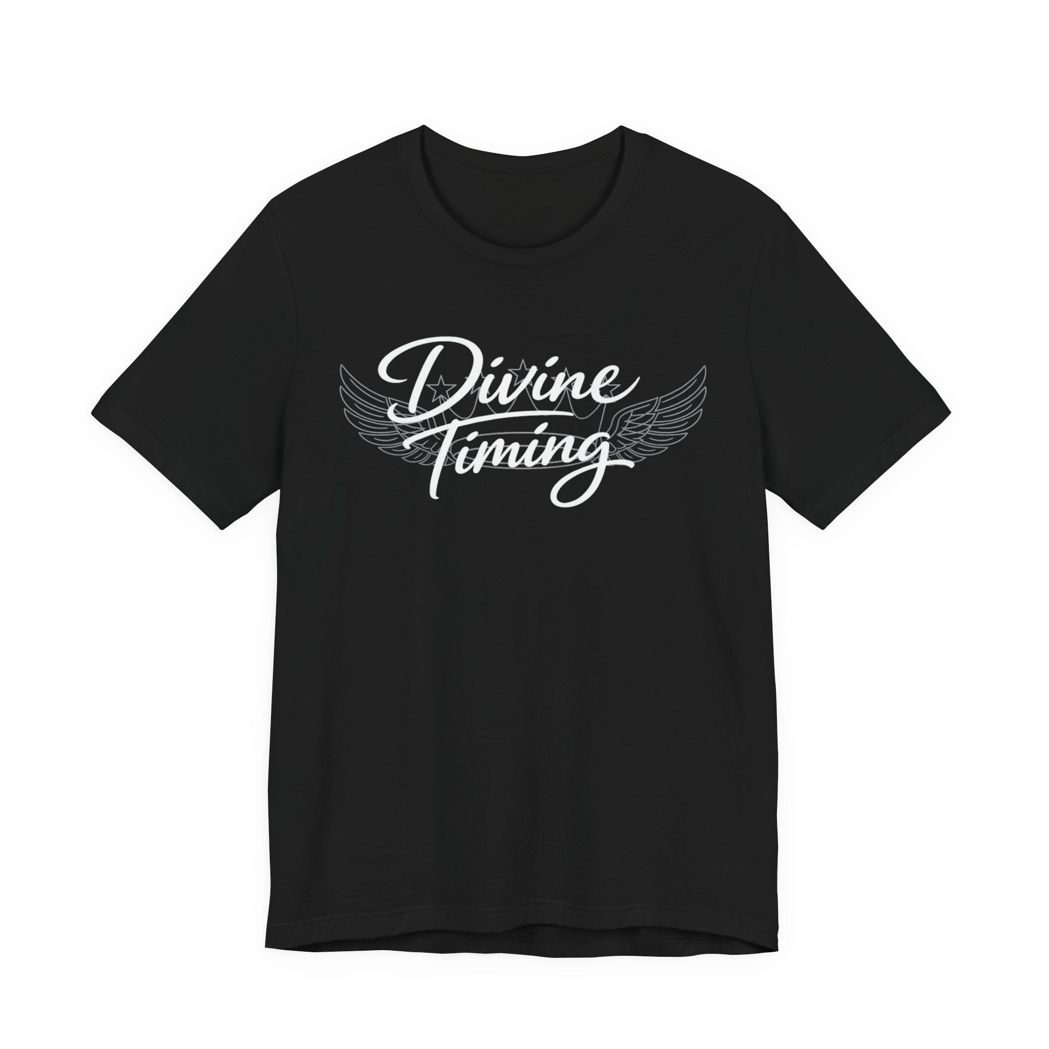 Drip Heaven Lord – Women's Divine Timing Script Tee
