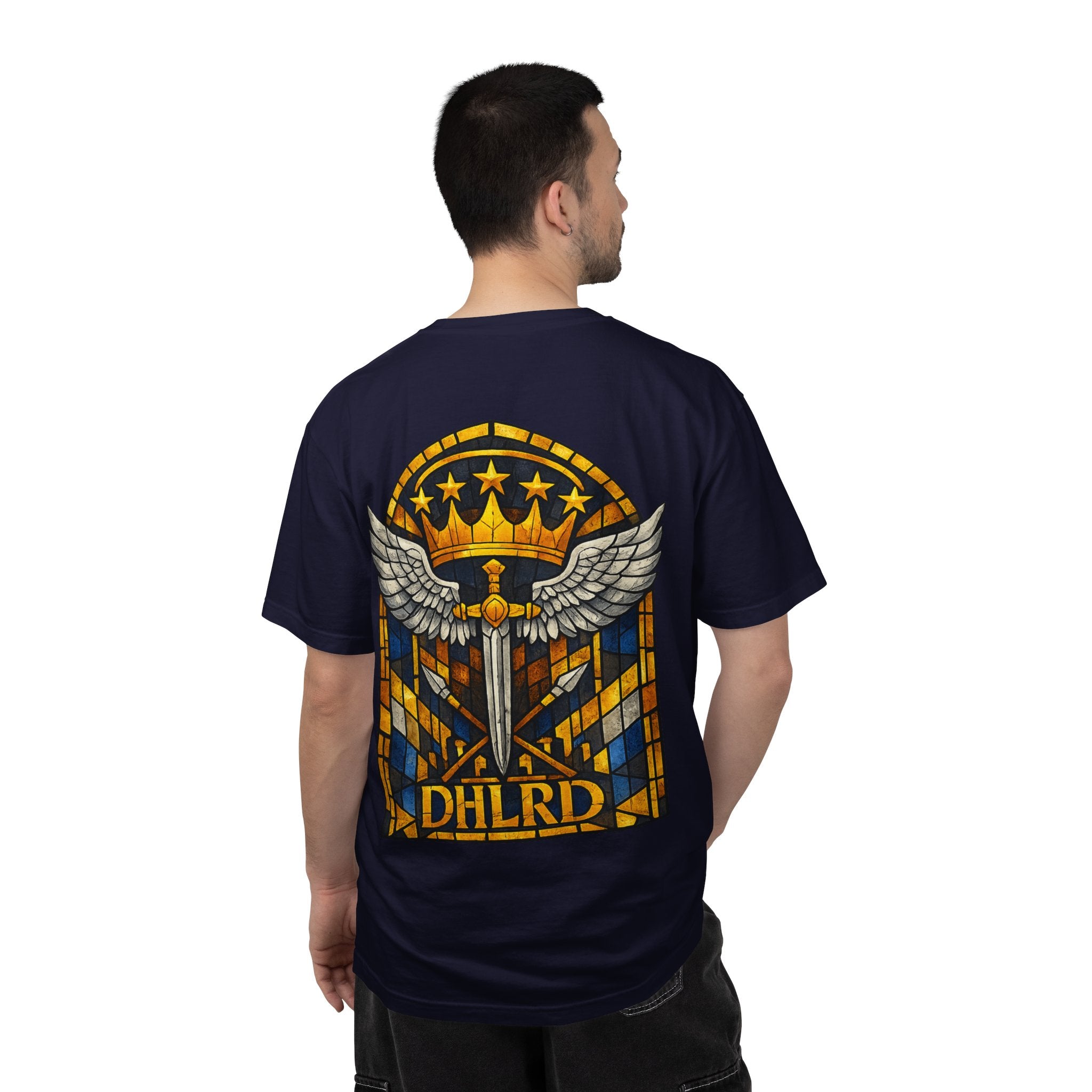 Drip Heaven Lord – Stained Glass Emblem Tee