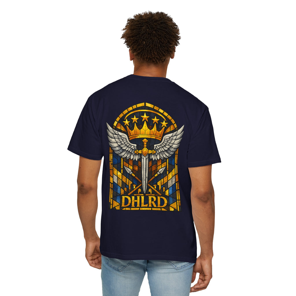 Drip Heaven Lord – Stained Glass Emblem Tee