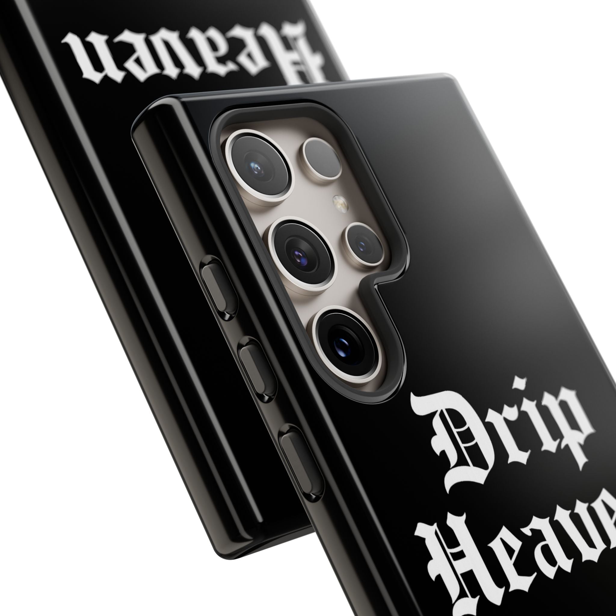 Drip Heaven Lord – Gothic Script Protective Phone Case