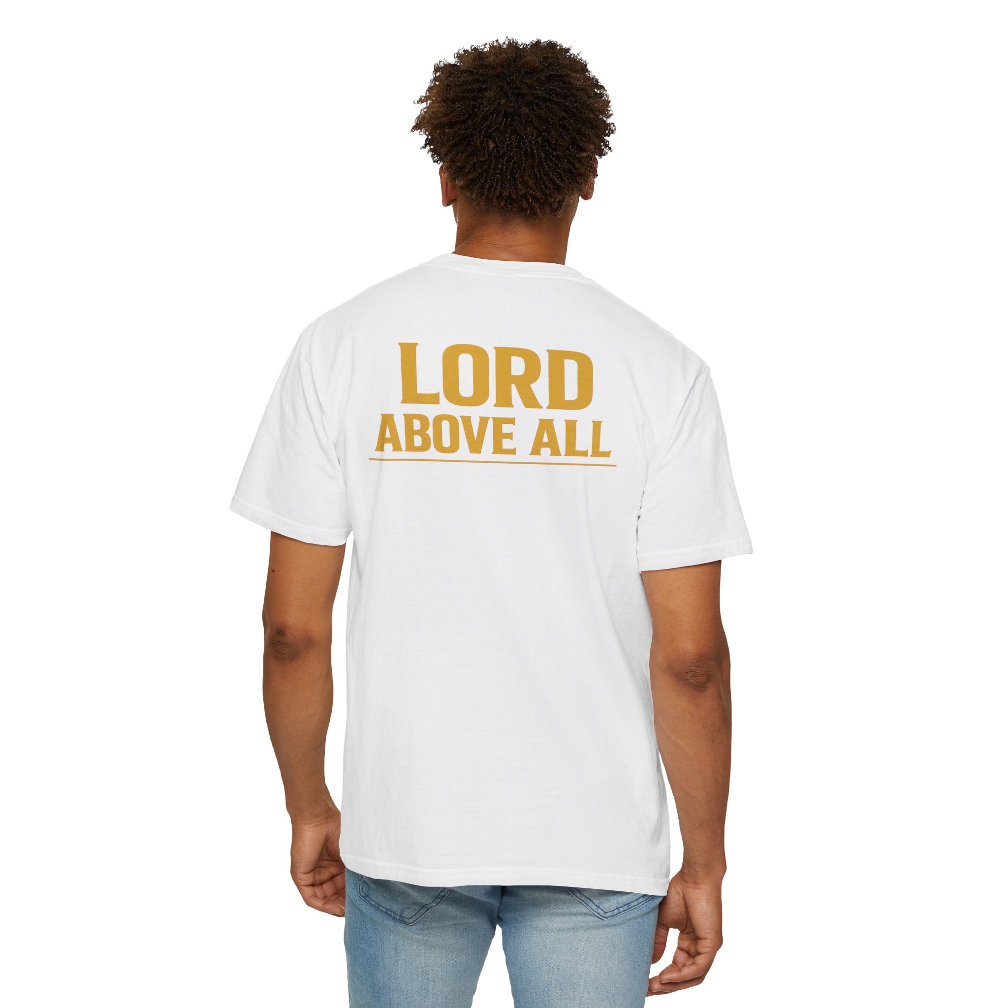 Drip Heaven Lord – Crown & Wings Logo Tee