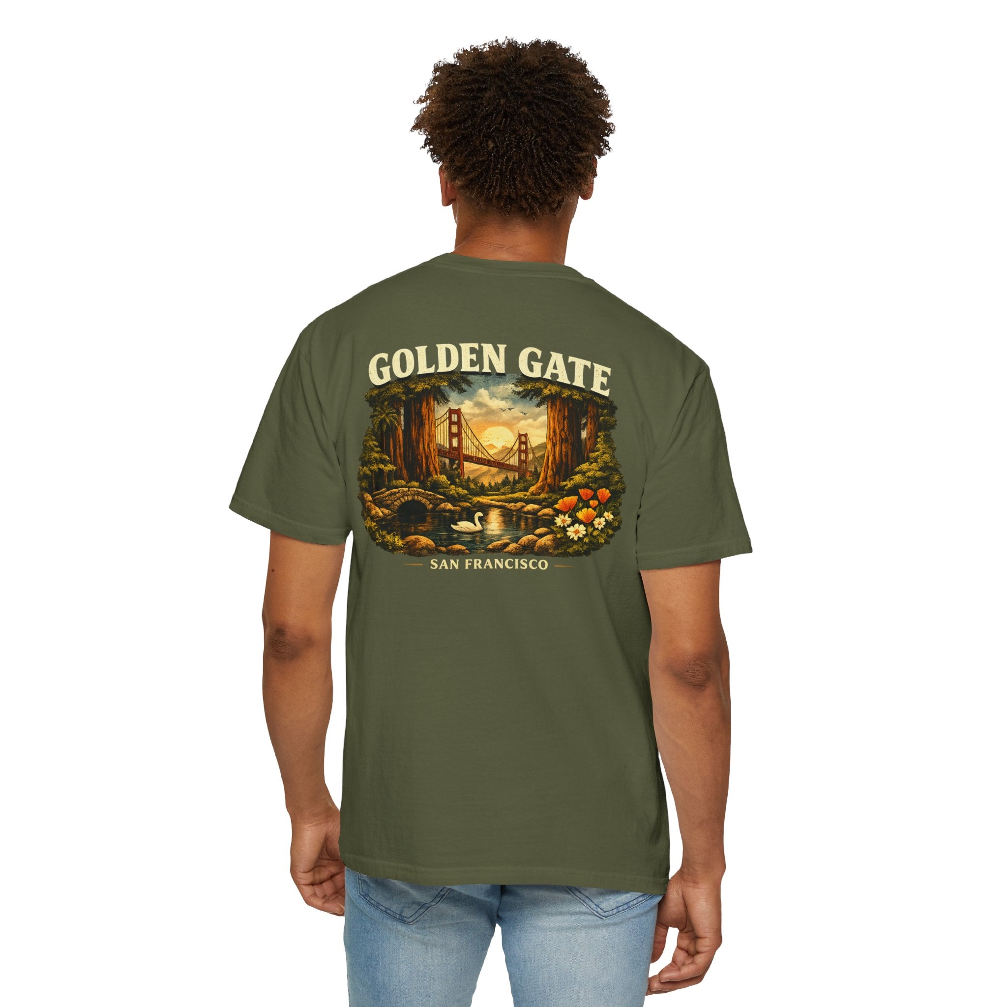Drip Heaven Lord – California Expeditions Golden Gate Tee (Available in Select Colorways)