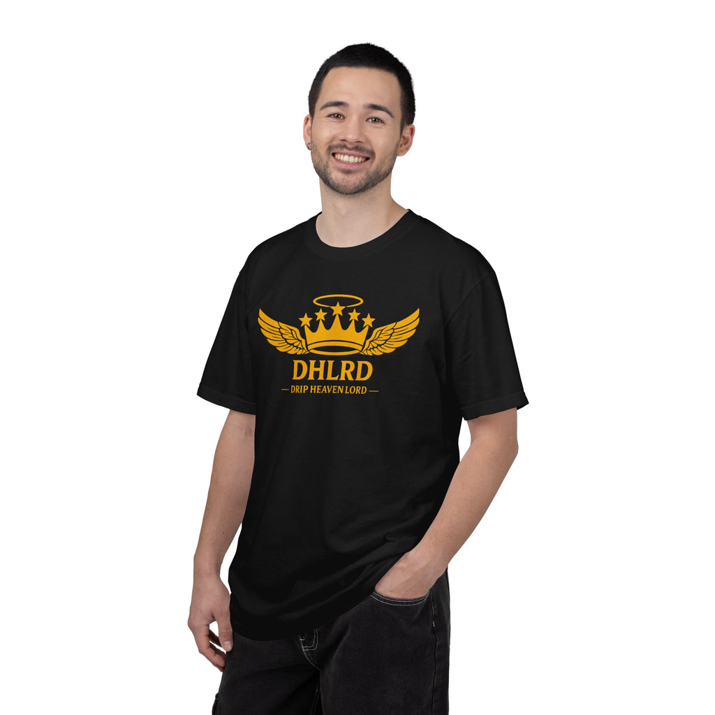 Drip Heaven Lord – Crown & Wings Logo Tee