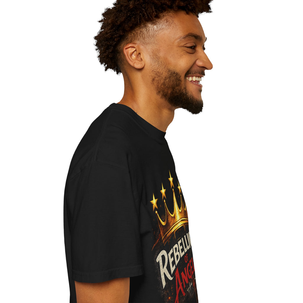 Drip Heaven Lord – Rebellion of Angels Crown Tee
